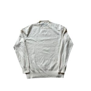 Louis Vuitton Off White Cashmere Pullover Sweater Size Small